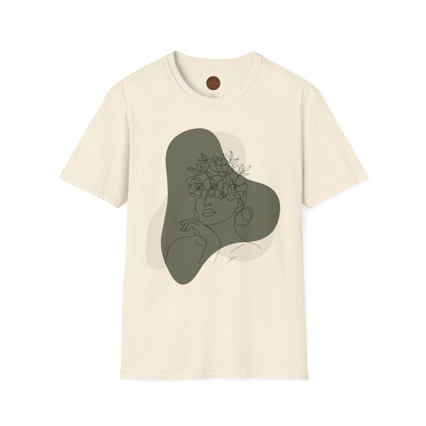 Floral Silhouette T-Shirt