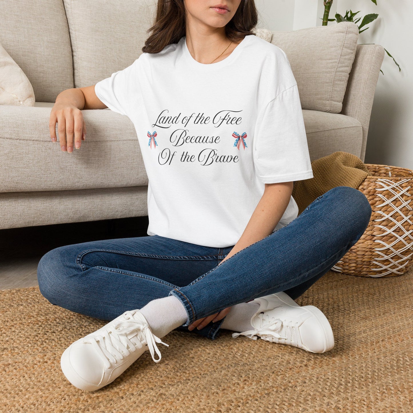 Land of the Free Because of the Brave T-Shirt