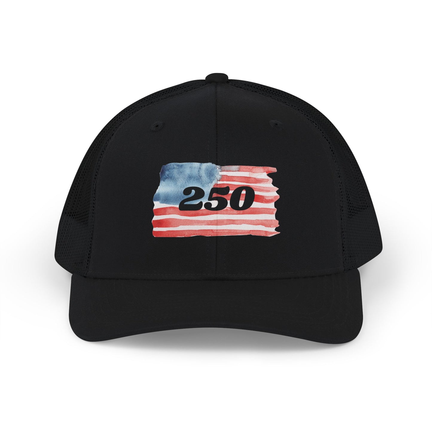 250 American Flag Trucker Cap
