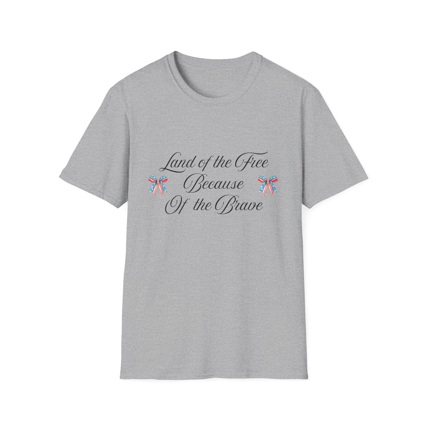 Land of the Free Because of the Brave T-Shirt