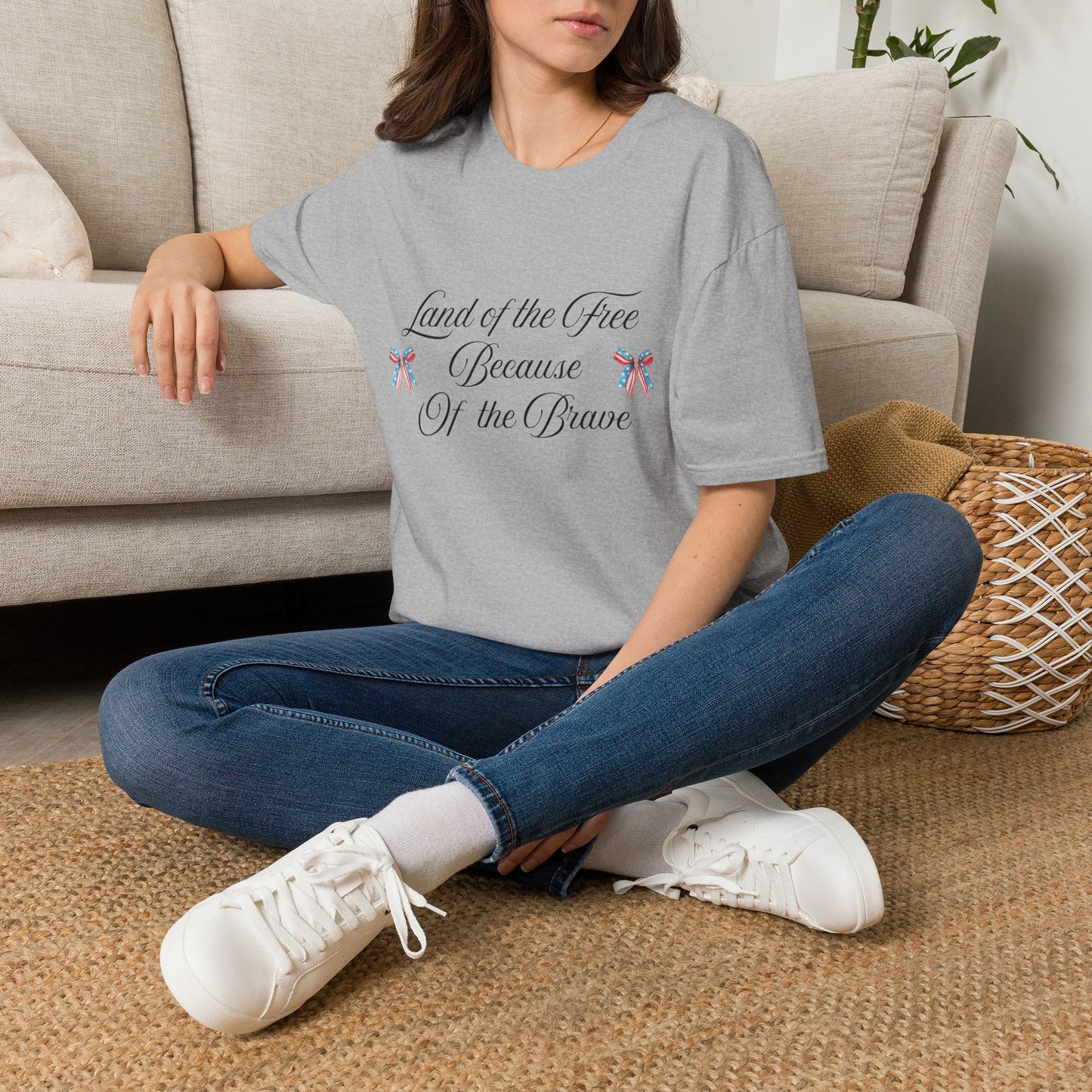 Land of the Free Because of the Brave T-Shirt