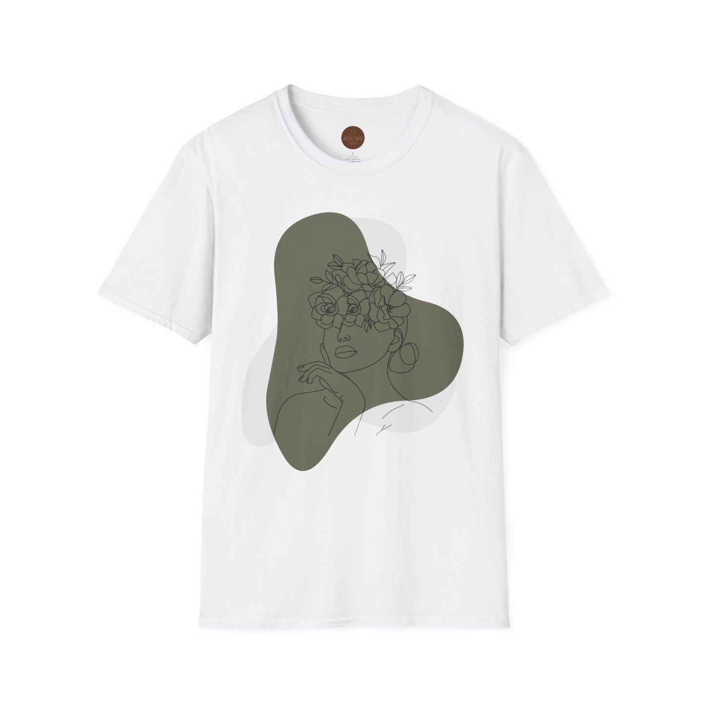Floral Silhouette T-Shirt