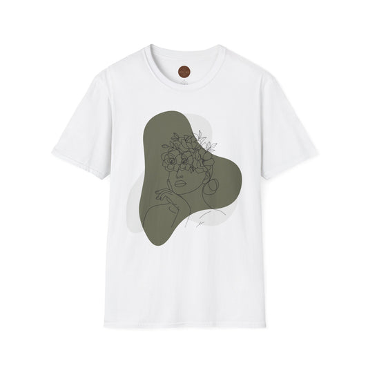 Floral Silhouette T-Shirt