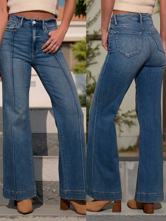 Chic High-Waist Jeans
